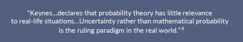 Uncertainty is the Ruling Paradigm